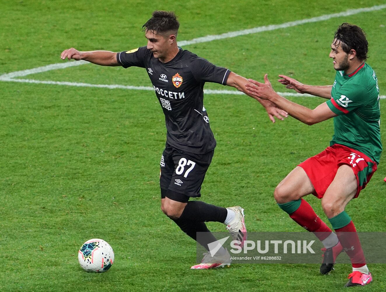 Russia Soccer Premier-League Lokomotiv - CSKA