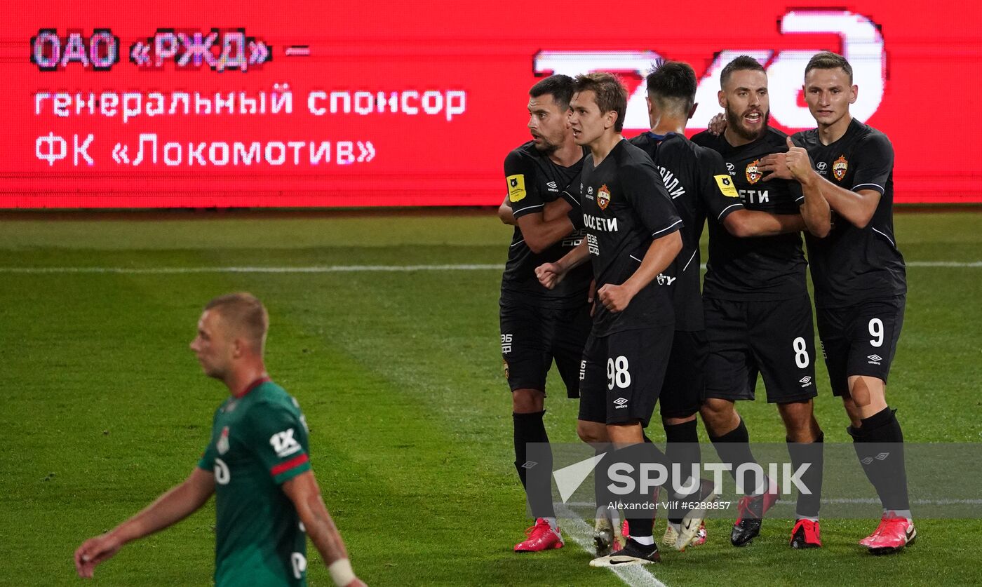 Russia Soccer Premier-League Lokomotiv - CSKA