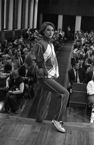 Soviet national team athletes' uniform at 24th Summer Olympic Games