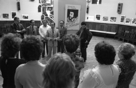 Exhibition of photographs by Cuban Revolution Comandante Ernesto Che Guevara