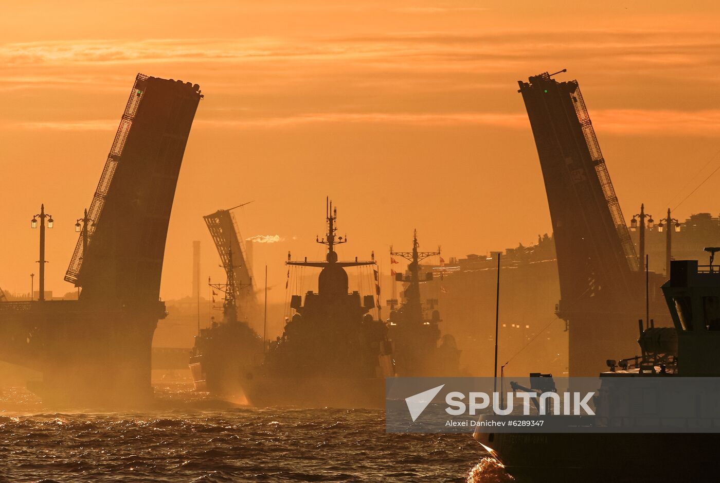 Russia Navy Day Parade Rehearsal 