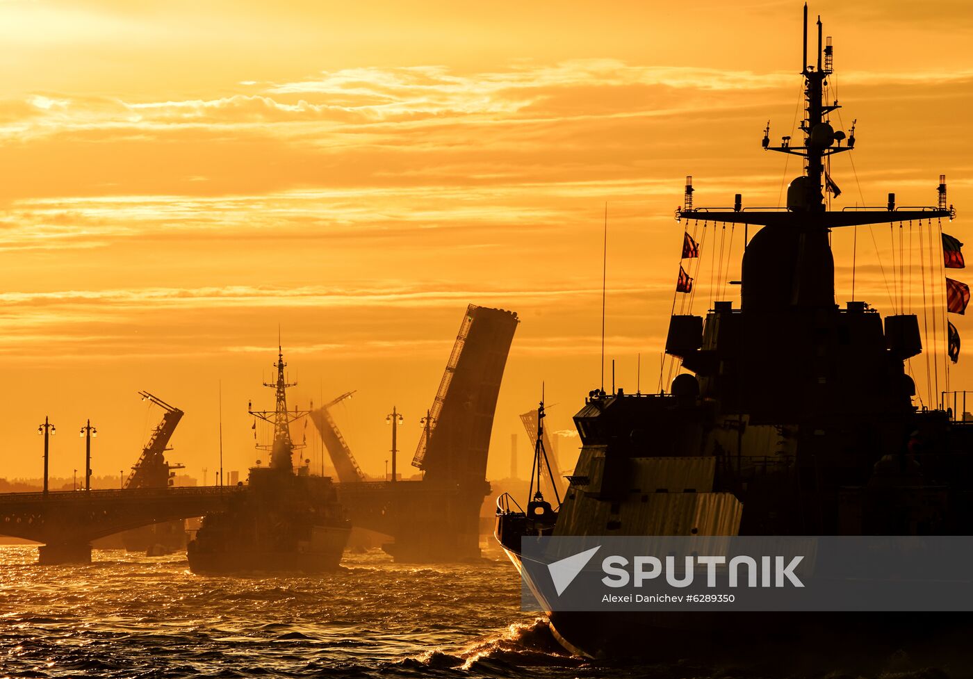 Russia Navy Day Parade Rehearsal