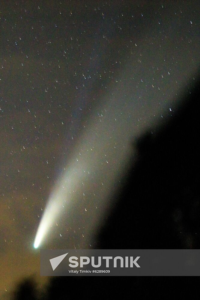 Russia Comet Neowise
