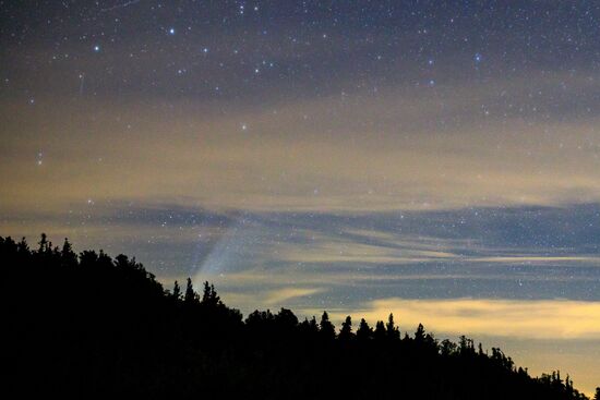 Russia Comet Neowise