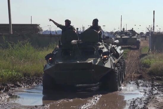 Russia Snap Military Drills