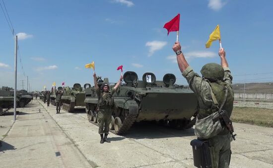 Russia Snap Military Drills