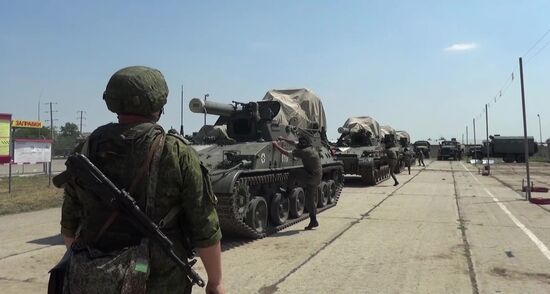 Russia Snap Military Drills
