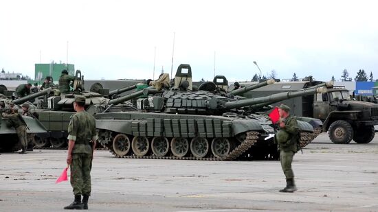 Russia Snap Military Drills