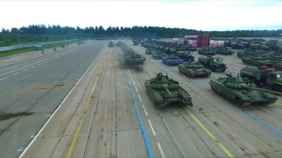 Russia Snap Military Drills