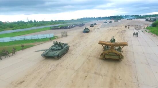 Russia Snap Military Drills