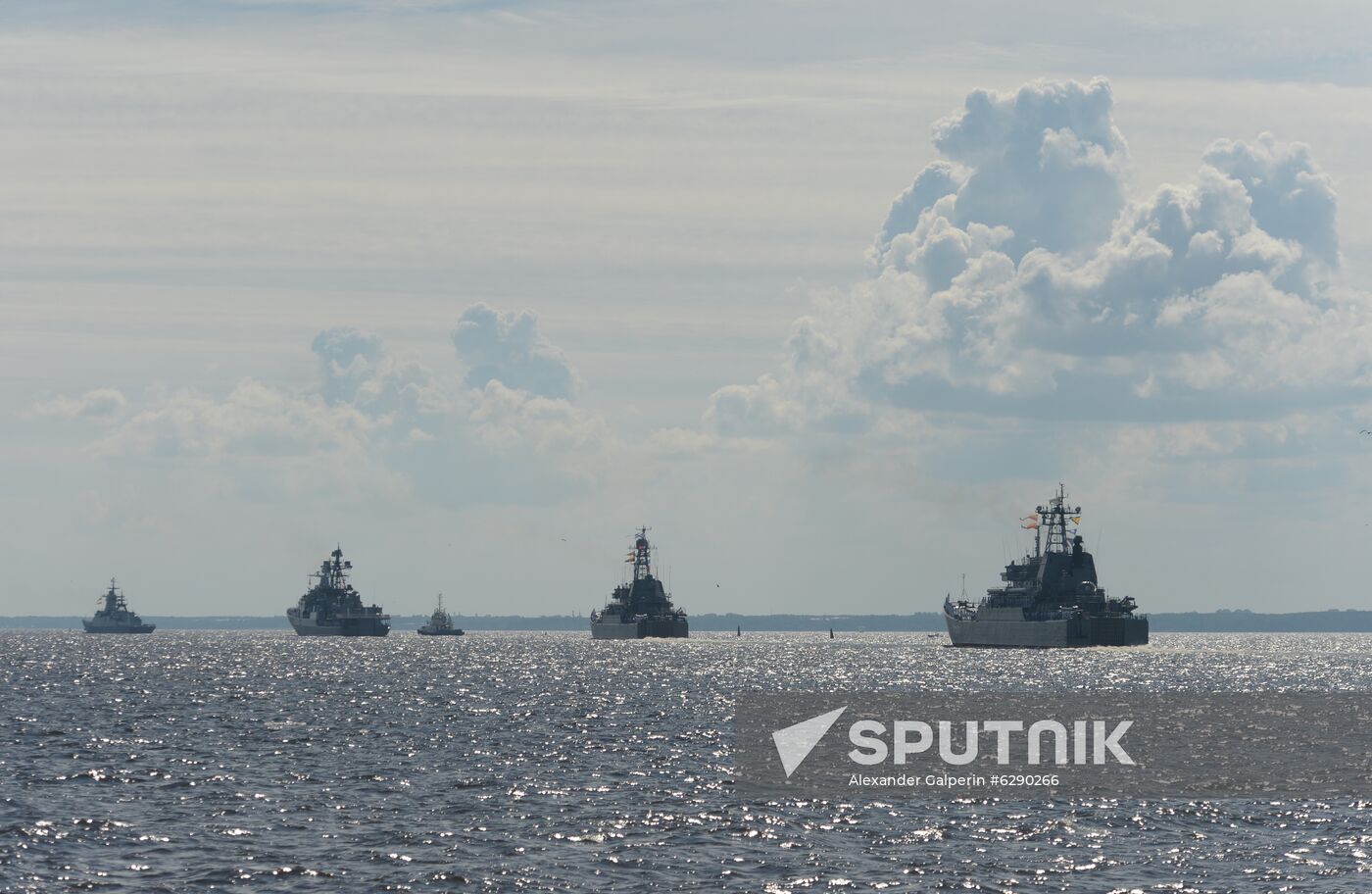 Russia Navy Day Parade Rehearsal