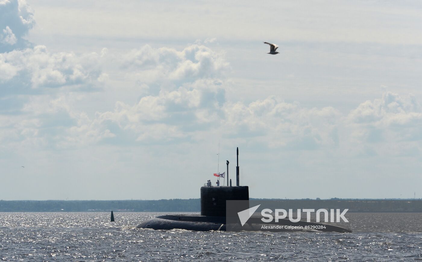 Russia Navy Day Parade Rehearsal