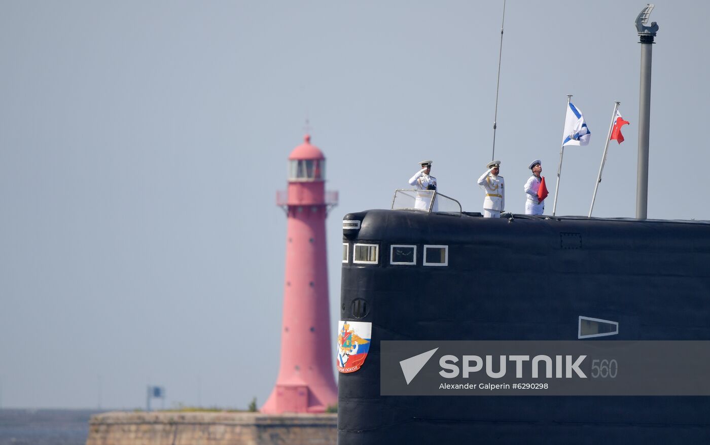 Russia Navy Day Parade Rehearsal