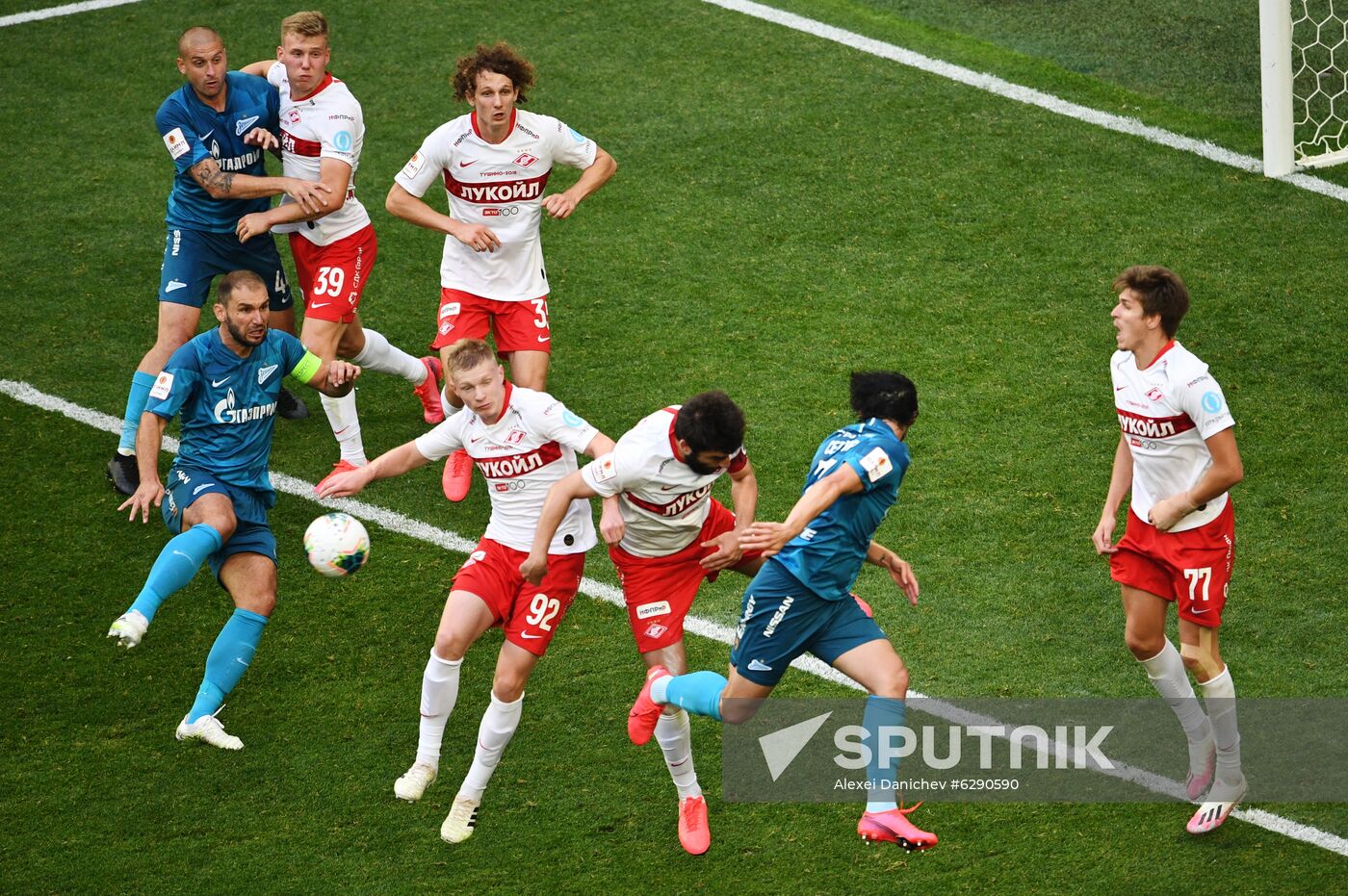Russia Soccer Cup Zenit - Spartak