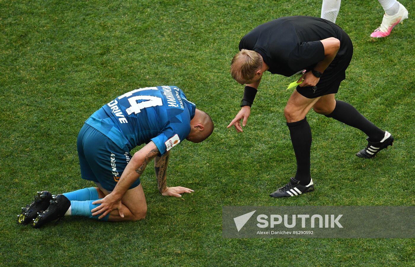 Russia Soccer Cup Zenit - Spartak
