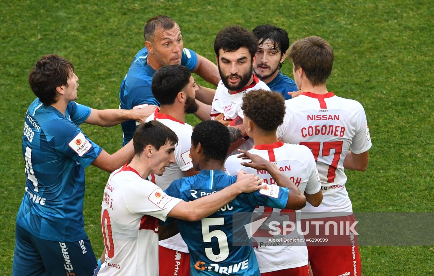 Russia Soccer Cup Zenit - Spartak