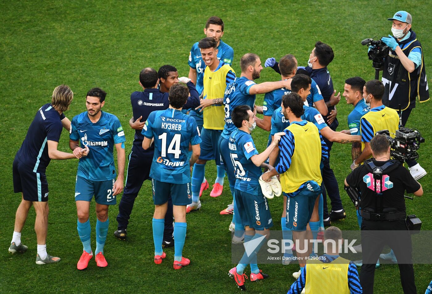 Russia Soccer Cup Zenit - Spartak