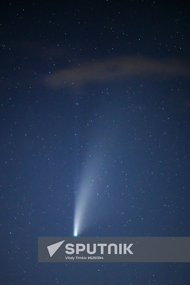 Russia Comet Neowise