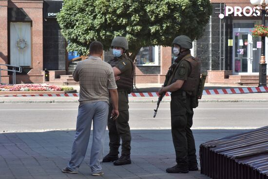 Ukraine Hostage Taking