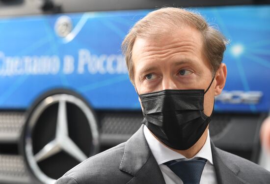 Russia Mercedes-Benz Actros Premiere