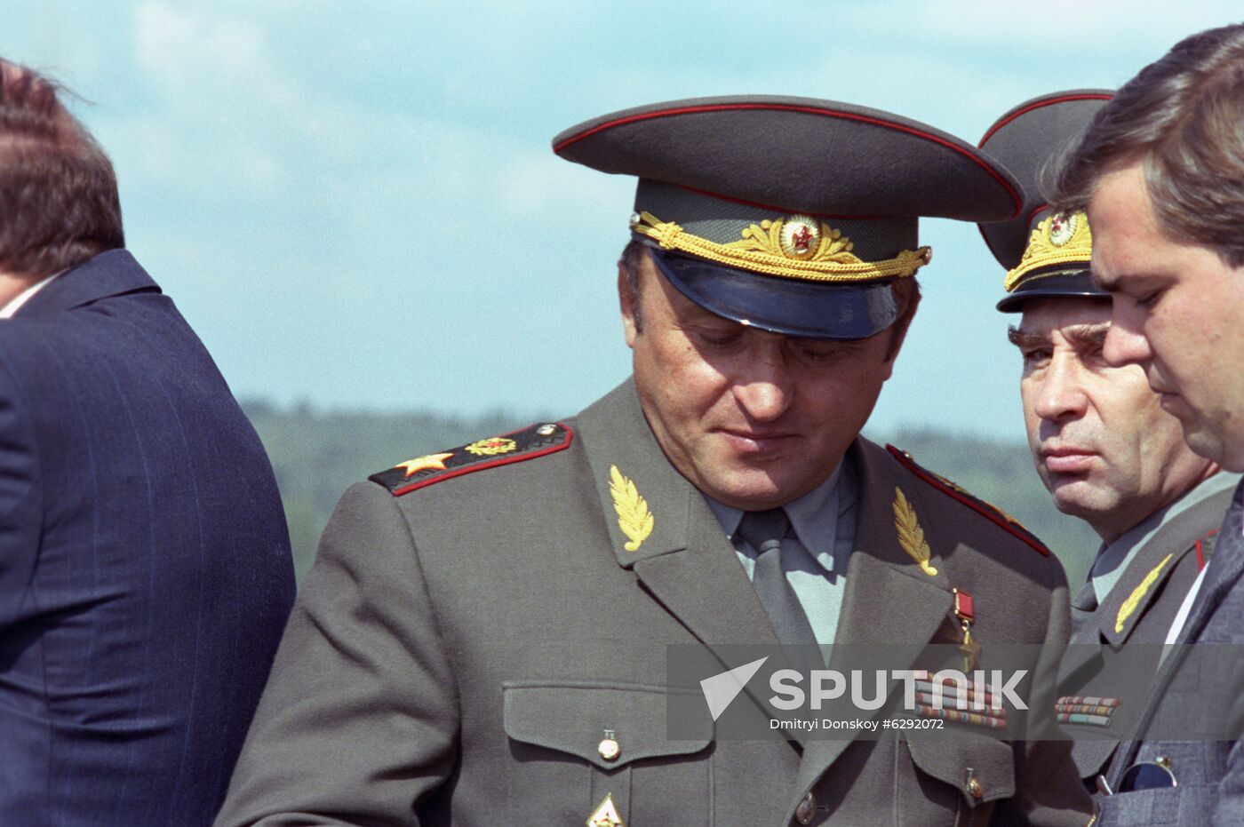 Russian Defense Minister Pavel Grachyov
