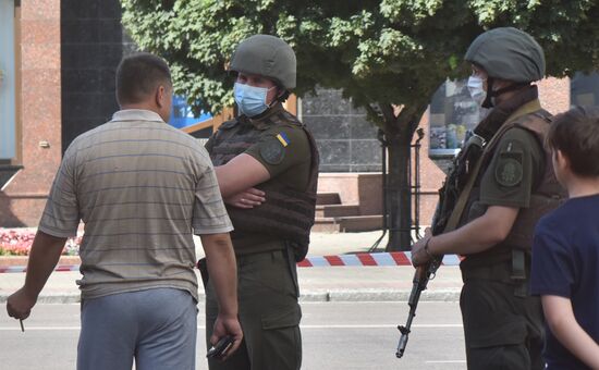 Ukraine Hostage Taking