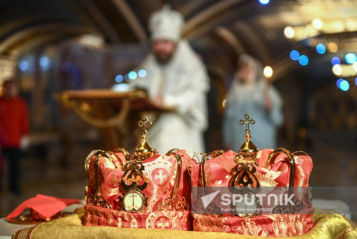Russia Army Cathedral Christian Wedding