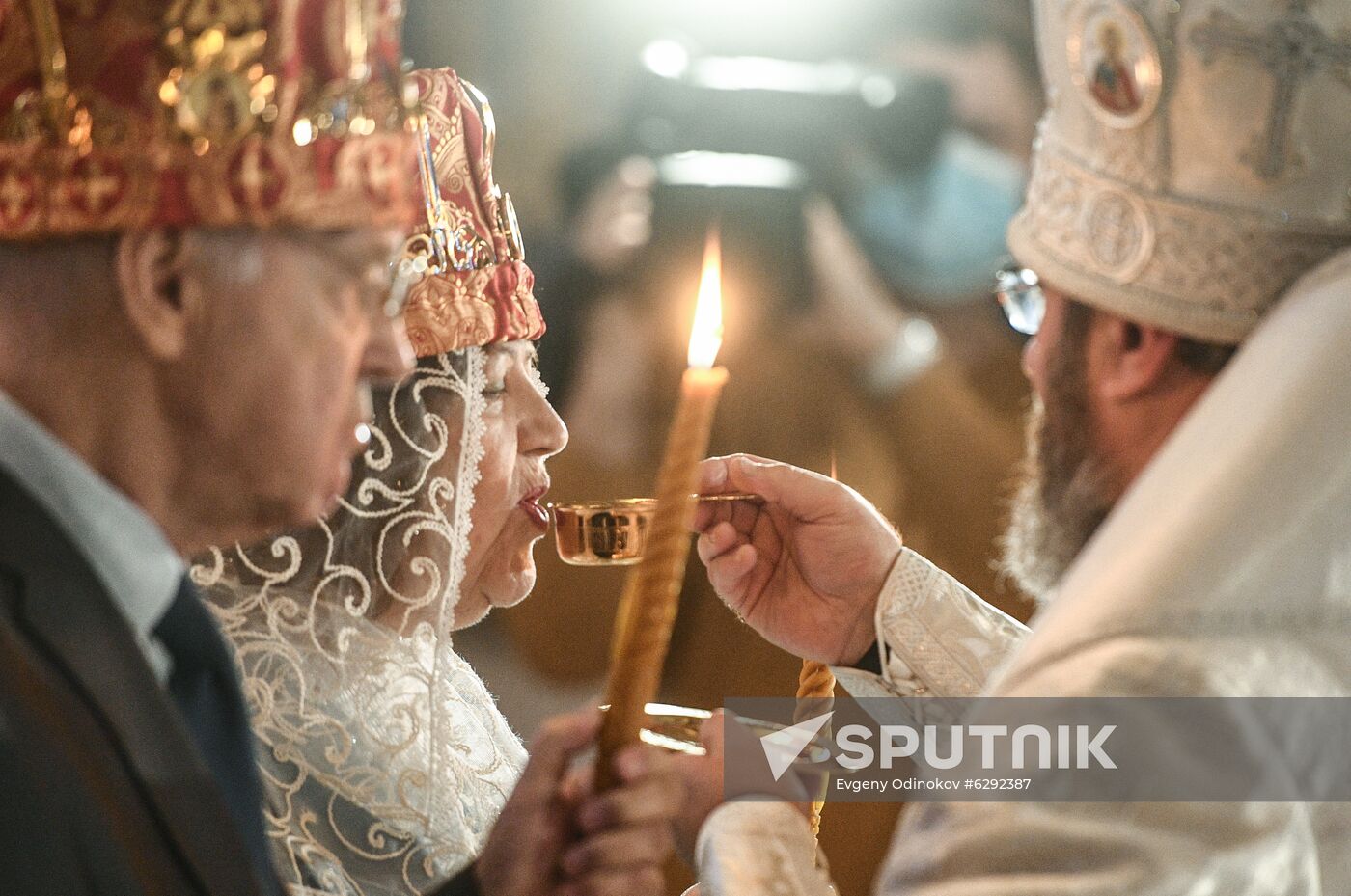 Russia Army Cathedral Christian Wedding