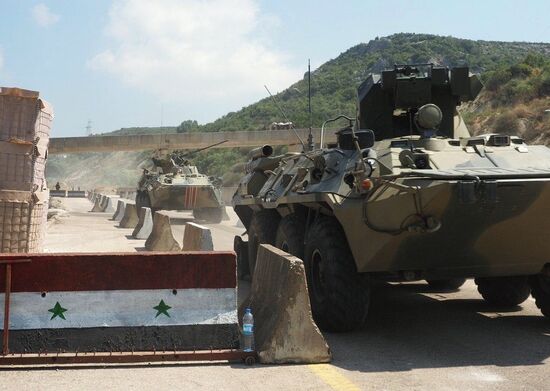 Syria Russia Patrolling