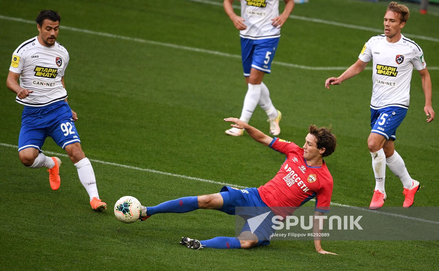 Russia Soccer Premier-League CSKA - Tambov
