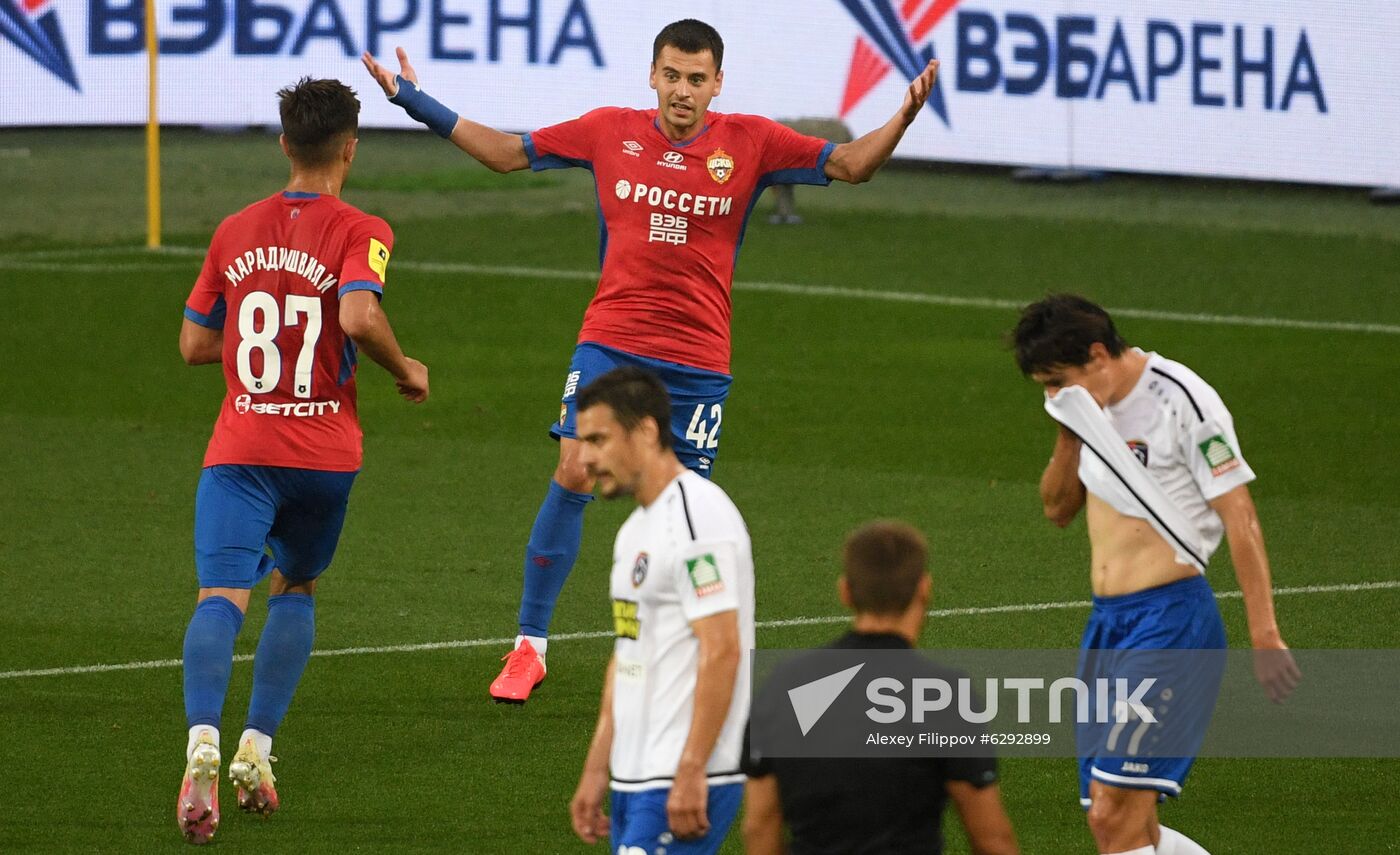 Russia Soccer Premier-League CSKA - Tambov