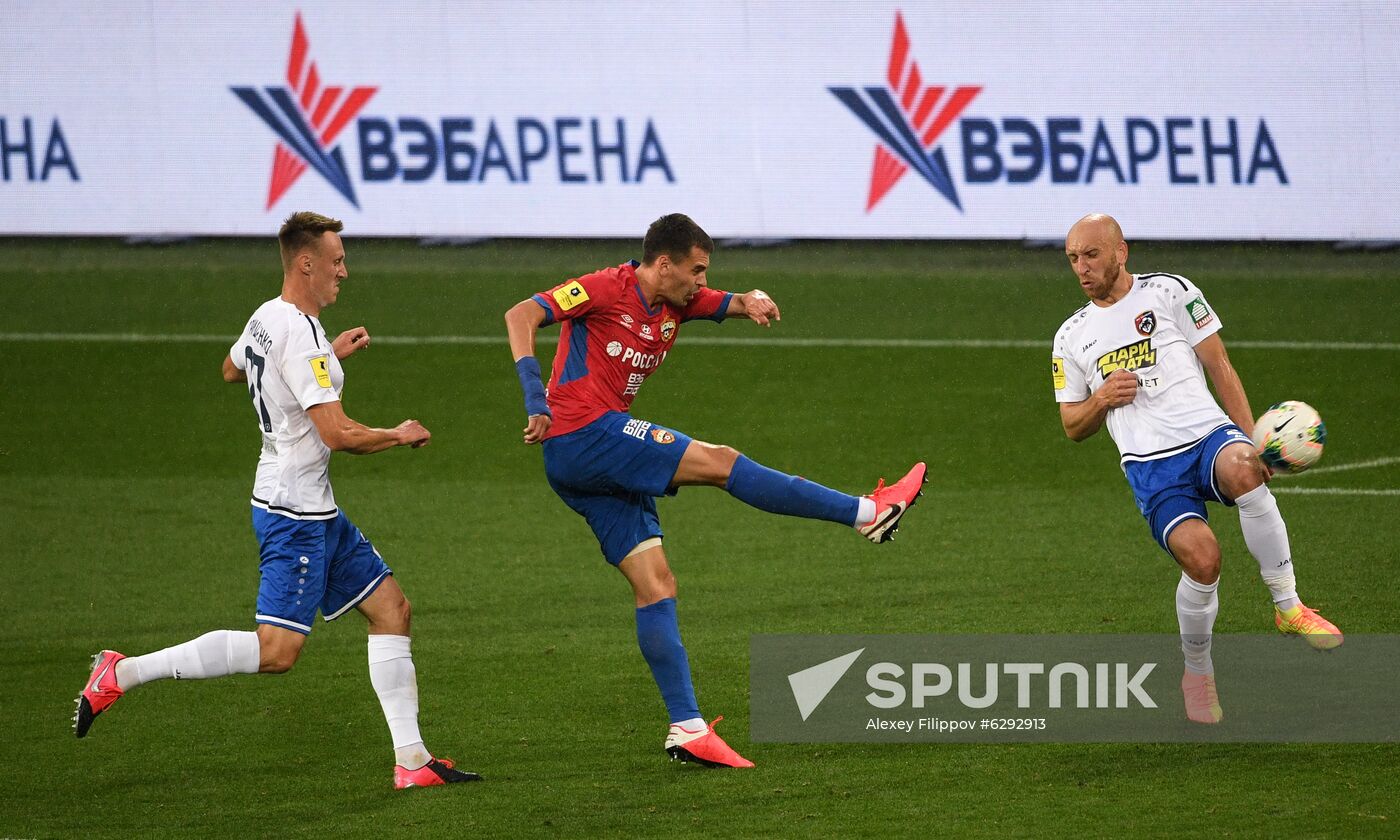 Russia Soccer Premier-League CSKA - Tambov