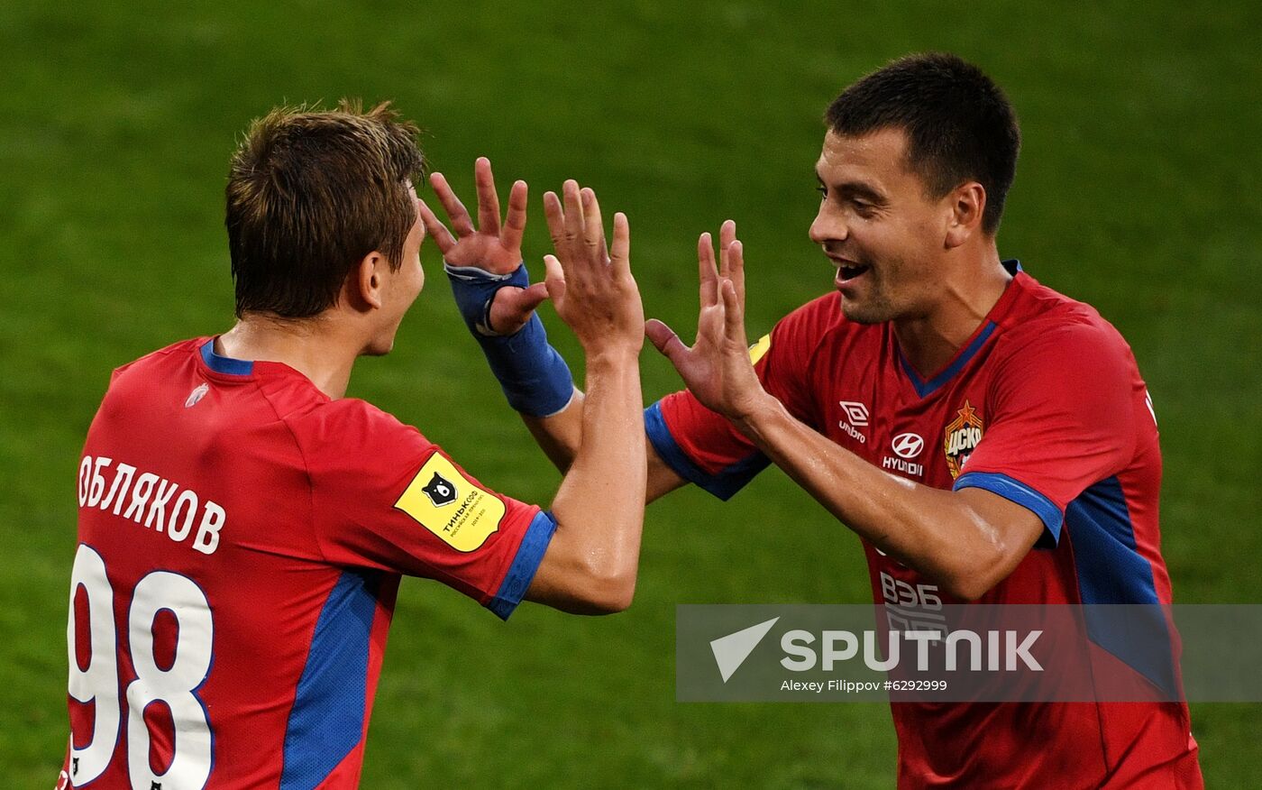 Russia Soccer Premier-League CSKA - Tambov