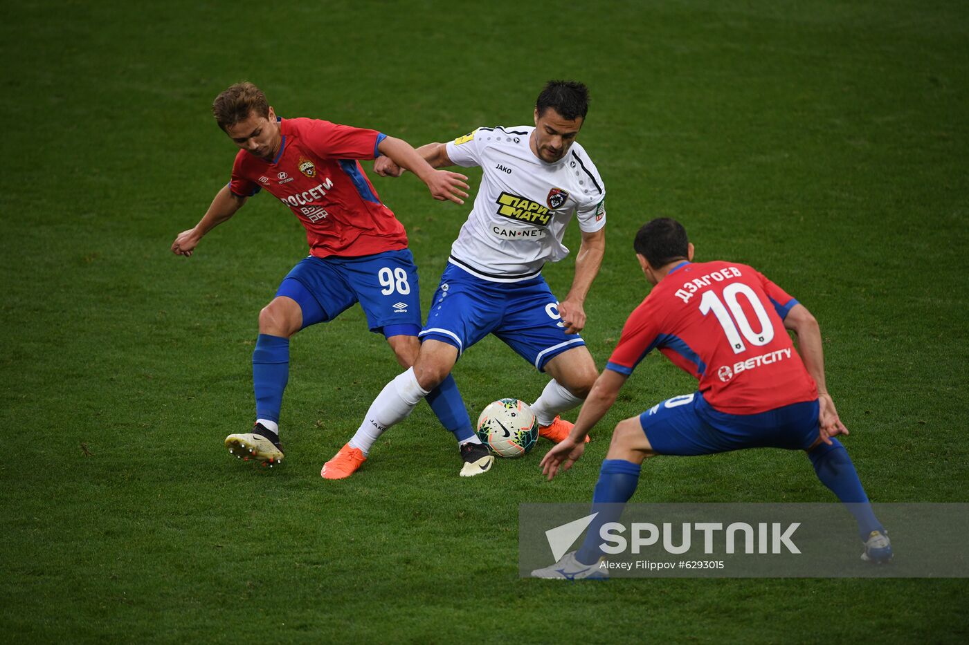 Russia Soccer Premier-League CSKA - Tambov