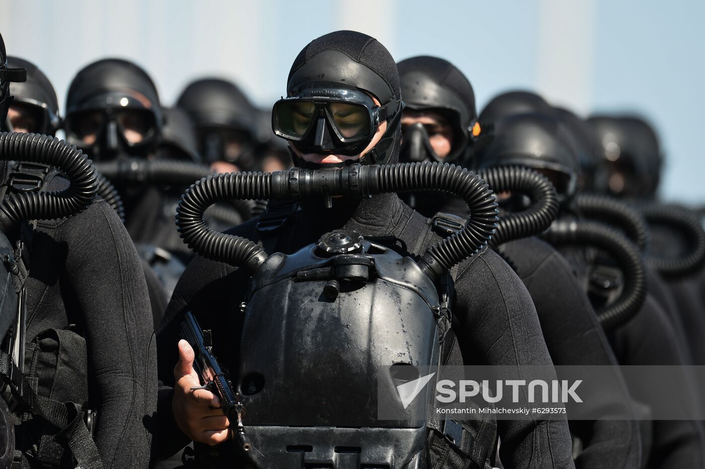 Russia Navy Day Parade Rehearsal