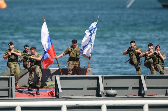 Russia Navy Day Parade Rehearsal