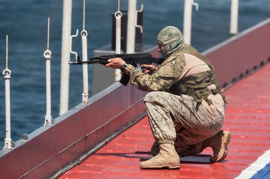 Russia Navy Day Parade Rehearsal