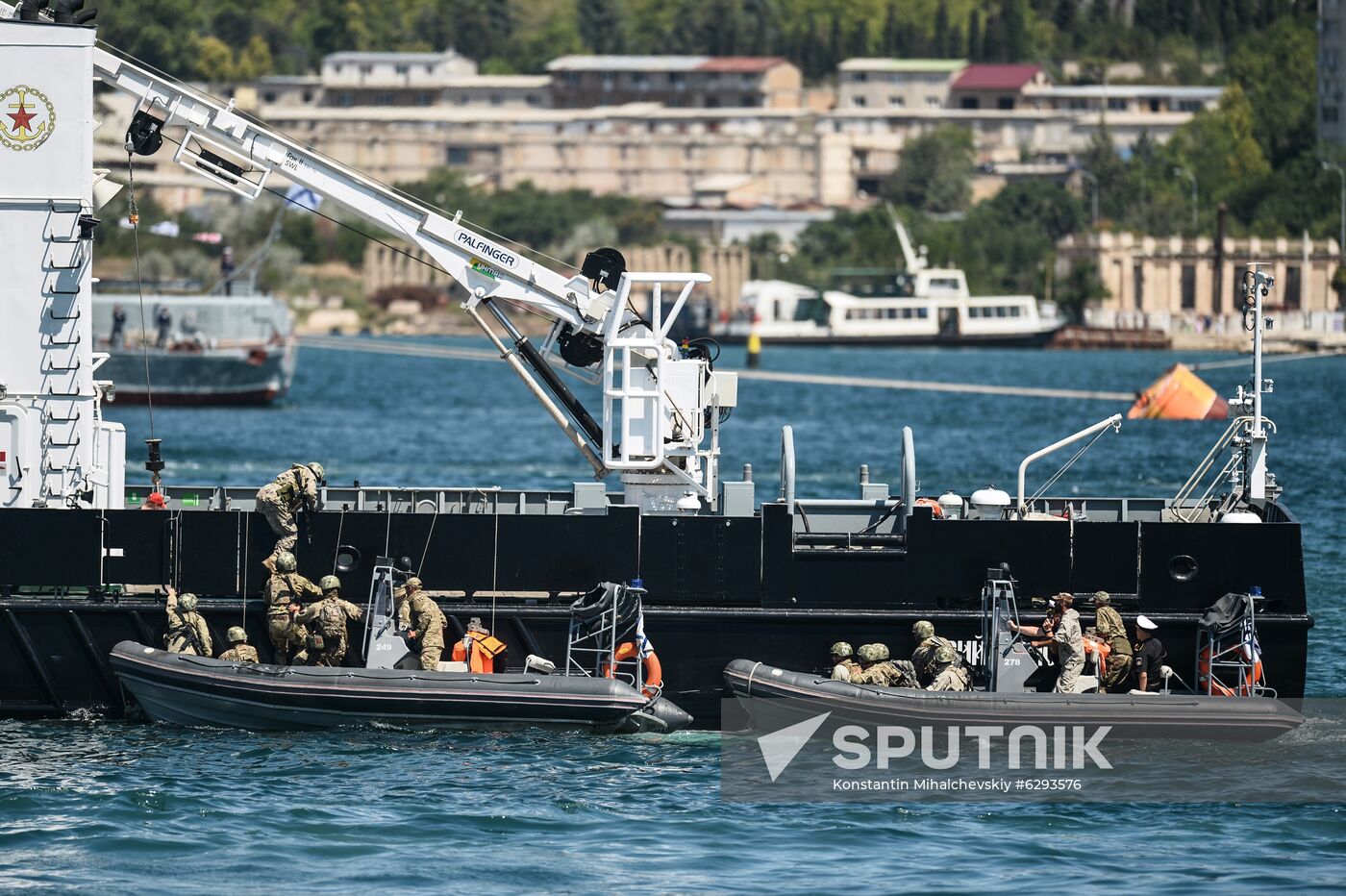 Russia Navy Day Parade Rehearsal