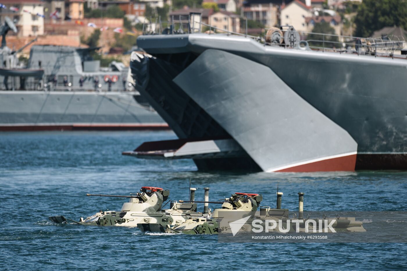 Russia Navy Day Parade Rehearsal