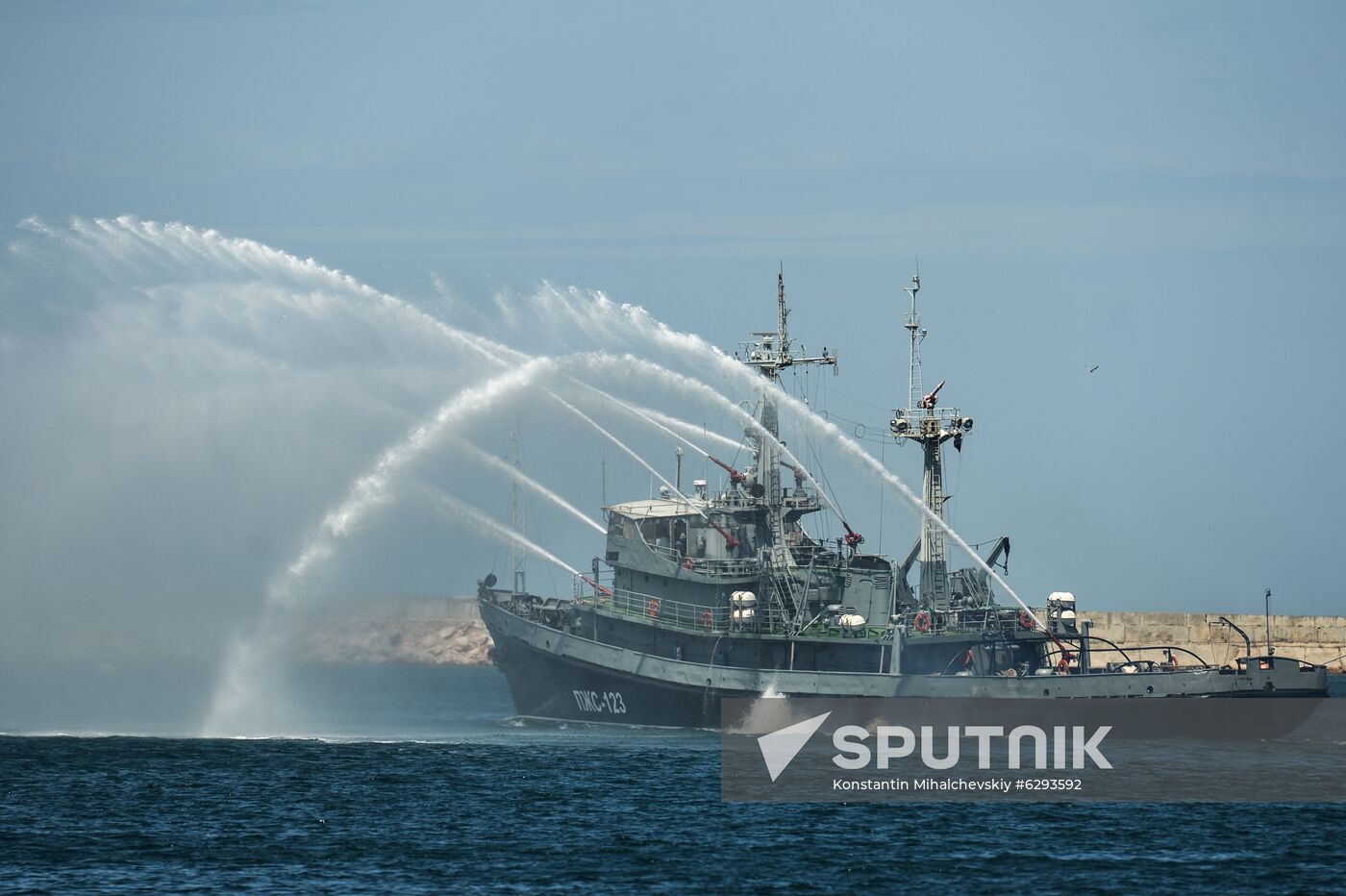 Russia Navy Day Parade Rehearsal