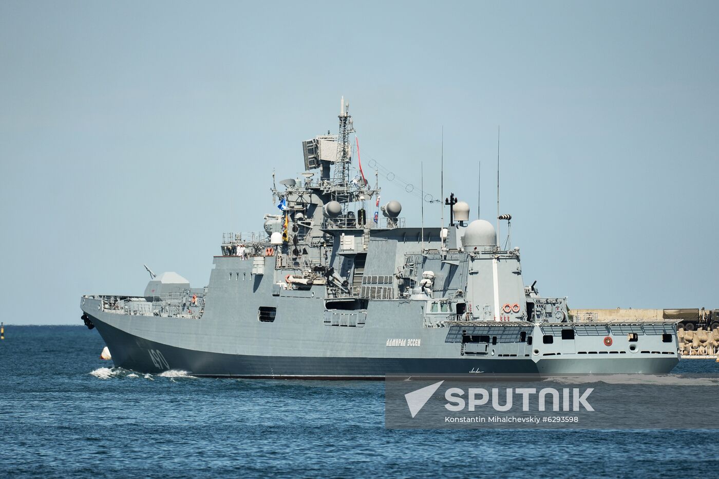 Russia Navy Day Parade Rehearsal