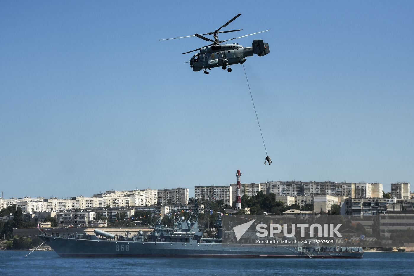Russia Navy Day Parade Rehearsal