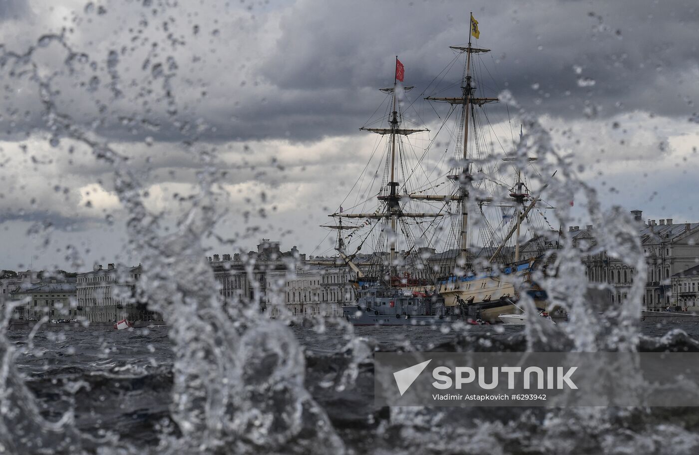 Russia Navy Day Parade Rehearsal