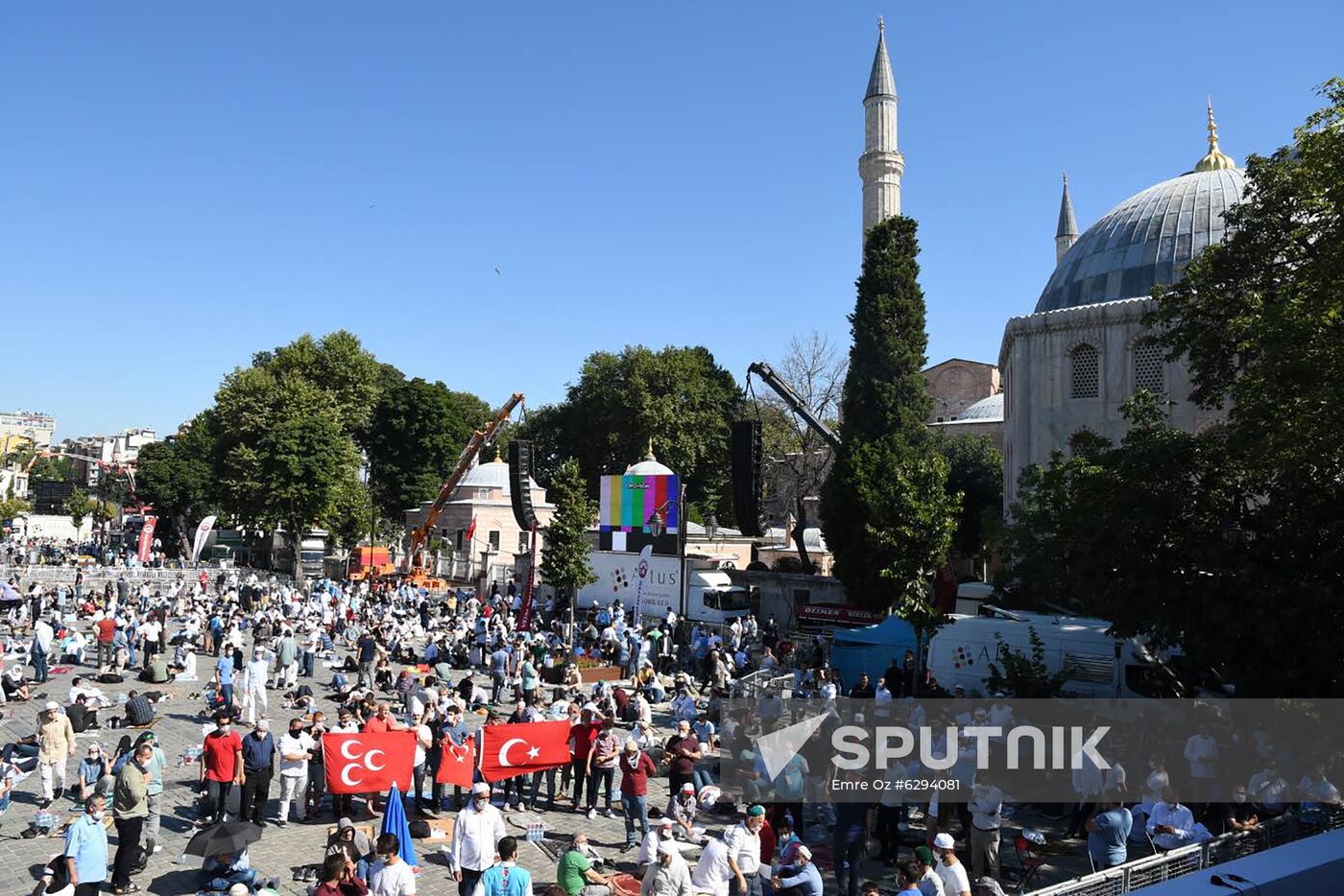 Turkey Hagia Sophia Reconvertion