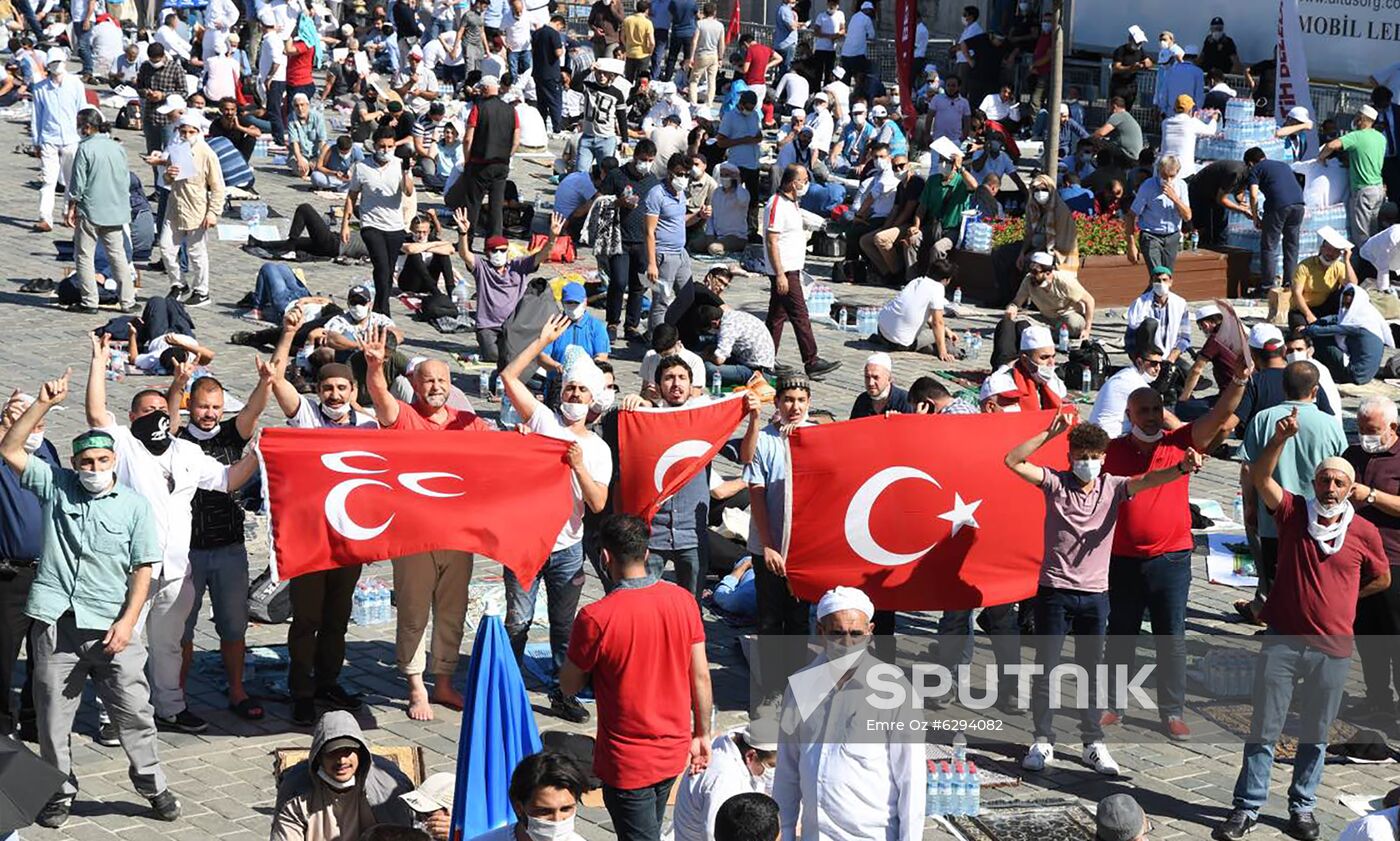 Turkey Hagia Sophia Reconvertion