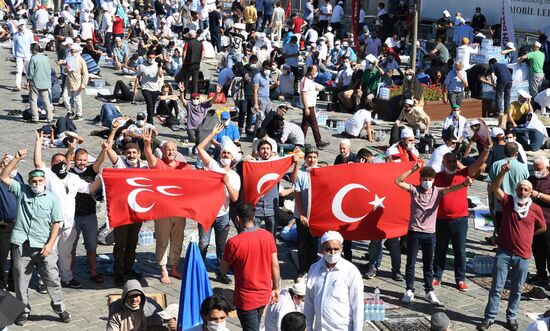 Turkey Hagia Sophia Reconvertion