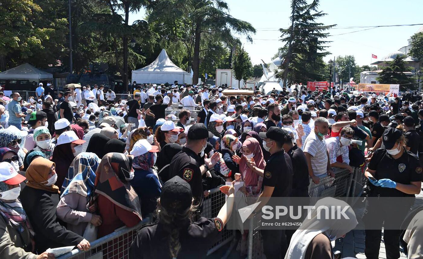 Turkey Hagia Sophia Reconvertion