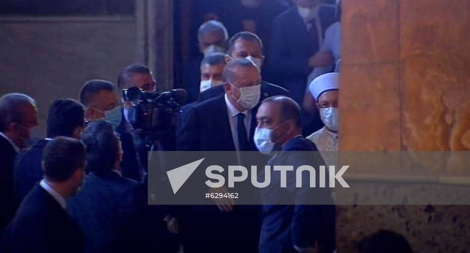 Turkey Hagia Sophia Reconvertion