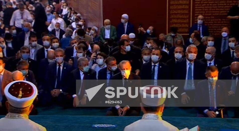 Turkey Hagia Sophia Reconvertion