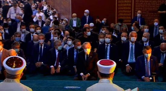 Turkey Hagia Sophia Reconvertion